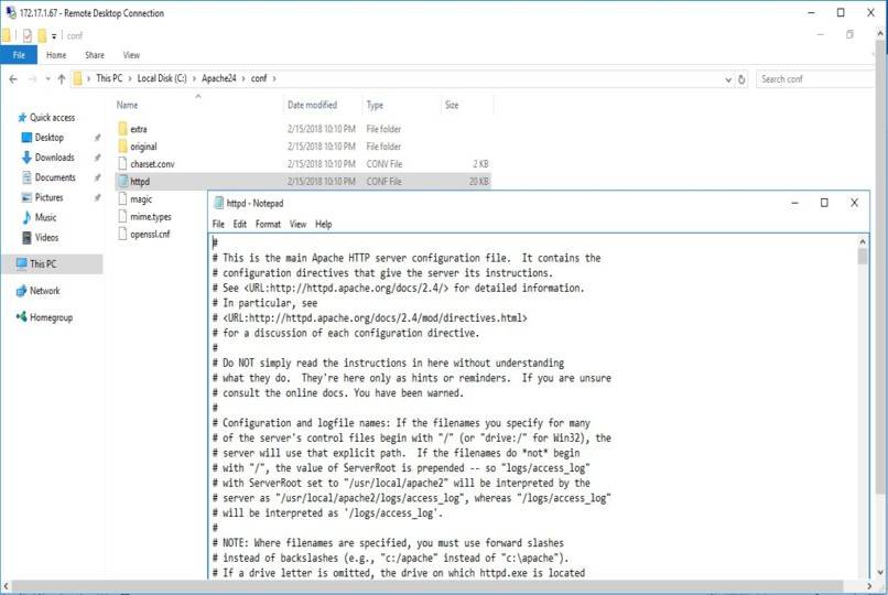 C Mo Descargar Instalar Y Configurar Al Servidor Web Apache En Windows Y Mira C Mo