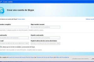 Cómo abrir, crear una cuenta o registrarse en Skype para comunicarme con mis amigos