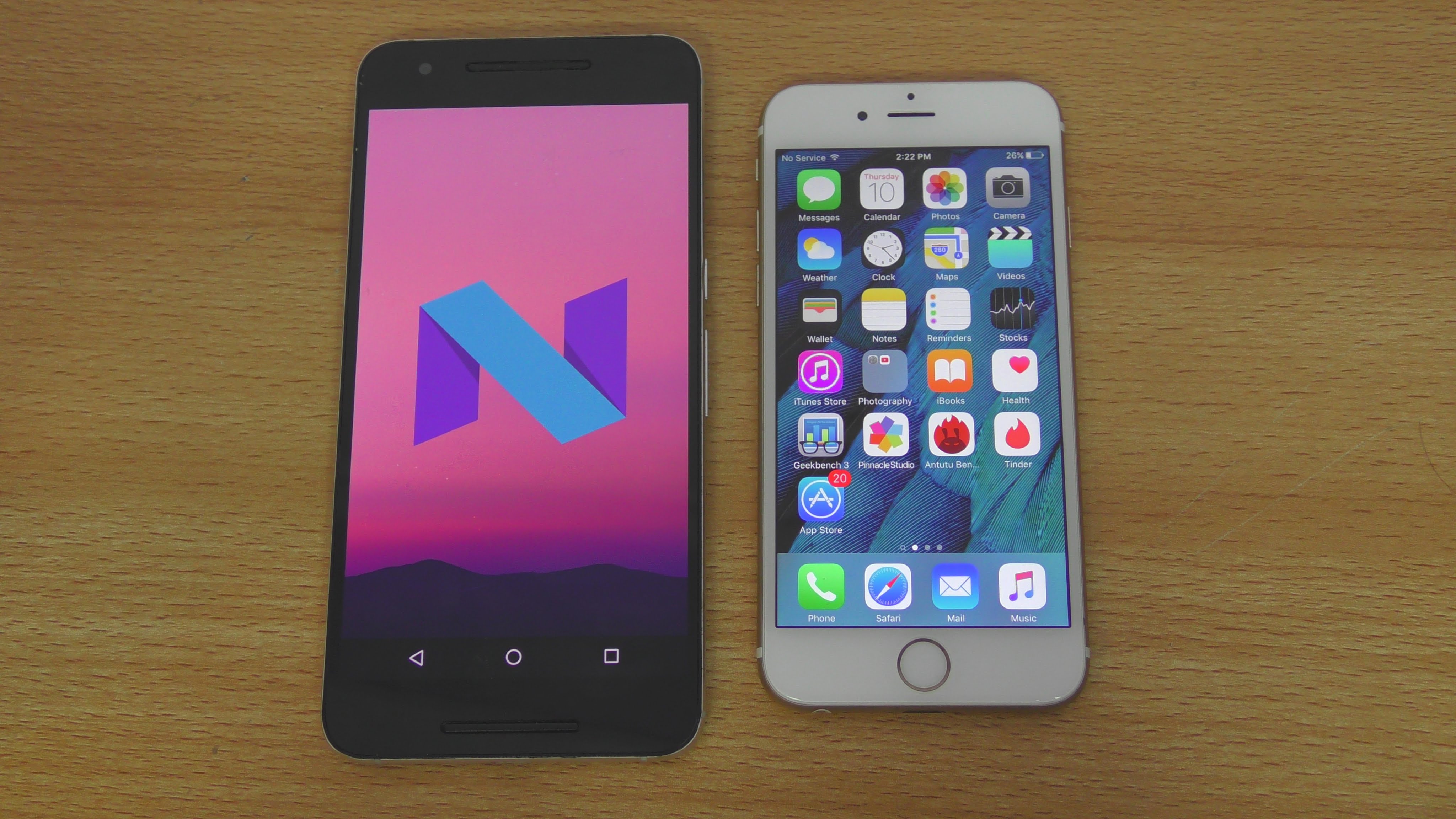 Android N vs iOS 9.3