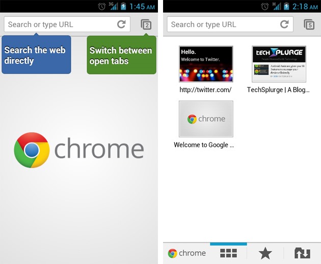 Android Chrome
