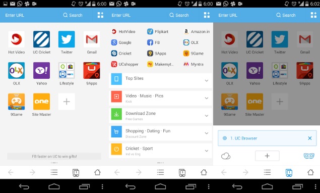 UC Browser Android 2