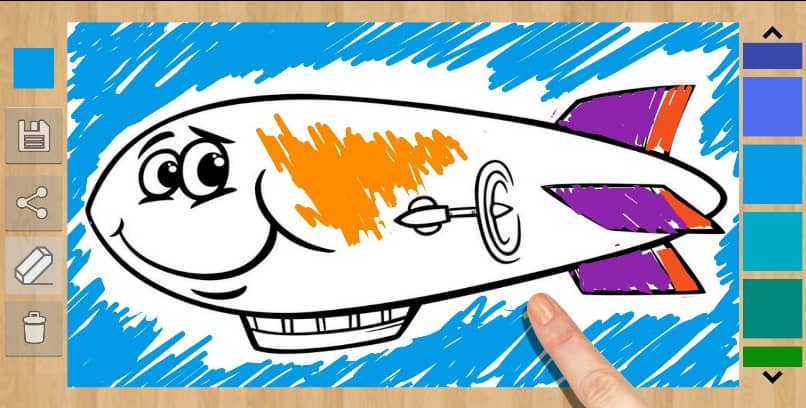 aplicacion colorear dibujos ninos