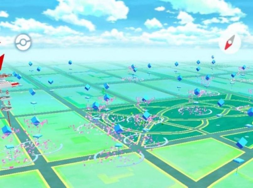 pokemon go pokeparadas cielo nublado