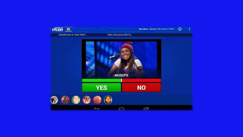 compartir en redes sociales los actos britains go talent