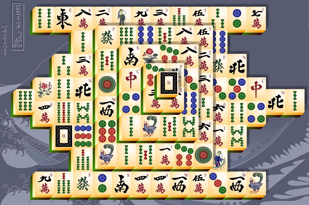 Mahjong Dragon - Jugar gratis al Solitario Mahjong