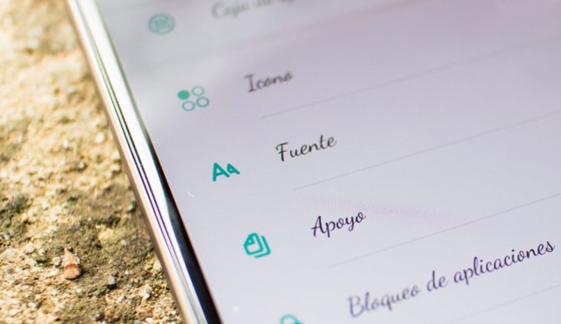 cambiar fuentes android