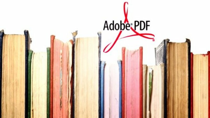 libros con logo de adobe pdf encima