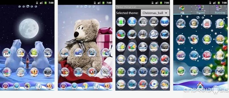 descargar tema para android de navidad