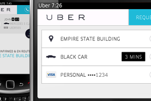 Cómo usar Uber en BlackBerry