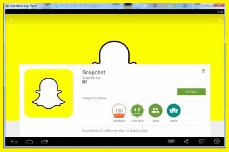 snapchat para descargar en la play store