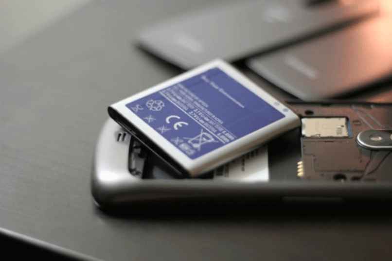 celular dispositivo bateria