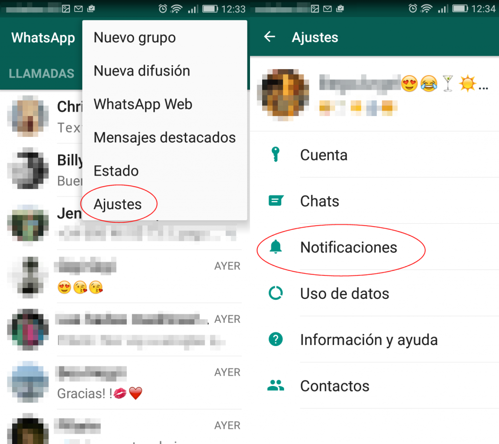Desactivar Las Notificaciones De Whatsapp Mira Cómo Hacerlo 9666