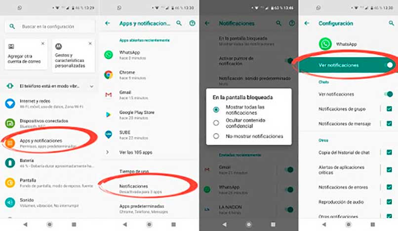 Desactivar notificaciones de WhatsApp para un grupo