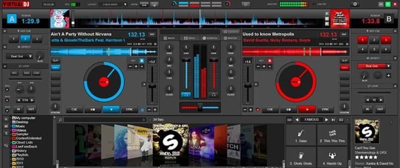 Cómo mezclar y hacer mix y remix con Virtual DJ con diferentes canciones |  Mira Cómo Hacerlo