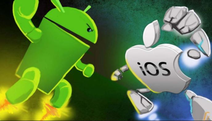 Sistema Operativo Android VS Sistema Operativo IOS 10-4