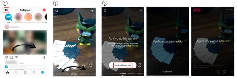 iniciar transmision video live stories instagram