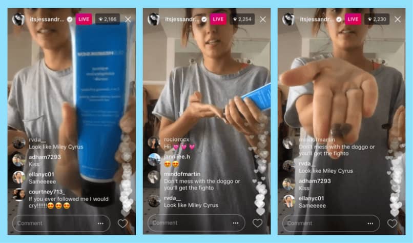 live stories instagram comentarios