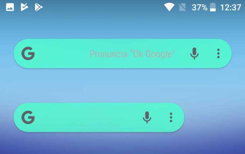 indicaciones notificaciones historial palabras