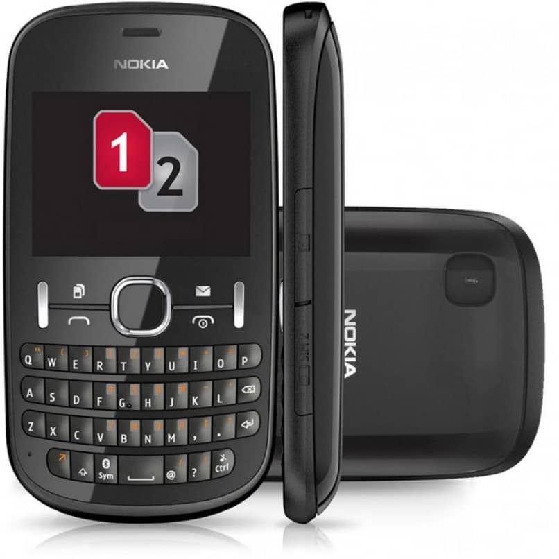 vistaa frontal lateral nokia asha 200
