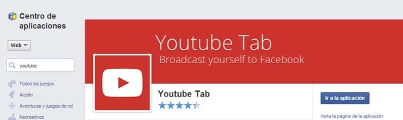 pantalla de acceso youtube