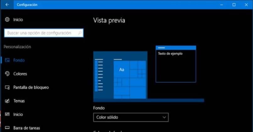 configurar modo oscuro windows