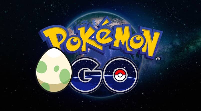 logo de pokemon con un huevo