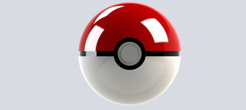 pokebola realista brillante