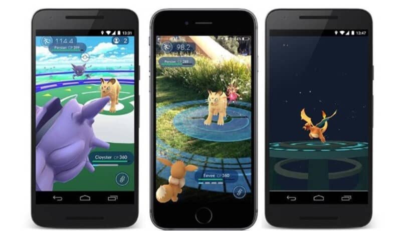 pokemon go en diferentes dispositivos moviles
