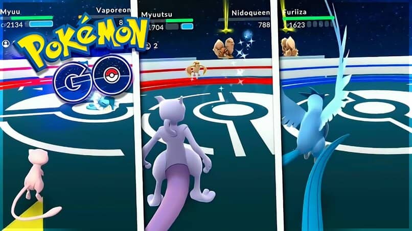 pokemones legendarios en campos de batalla
