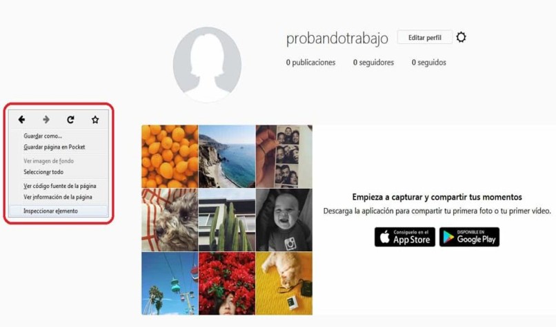 subir foto tamaños distintos pc