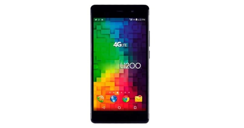 smartphone lanix negro