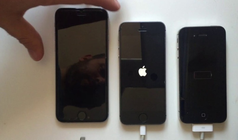 cargando bateria iphone