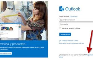 Cómo crear y abrir una cuenta de correo electrónico Hotmail Outlook gratis