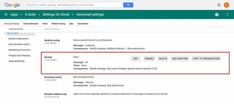 configurar perfiles en google