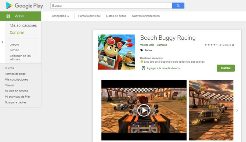 juegos carros gratis android