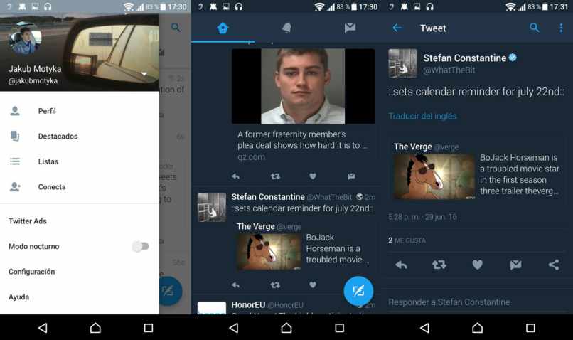 inicio twitter actual