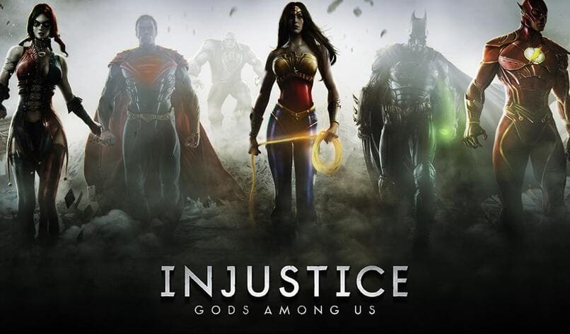 personajes del videojuego injustice gods among us