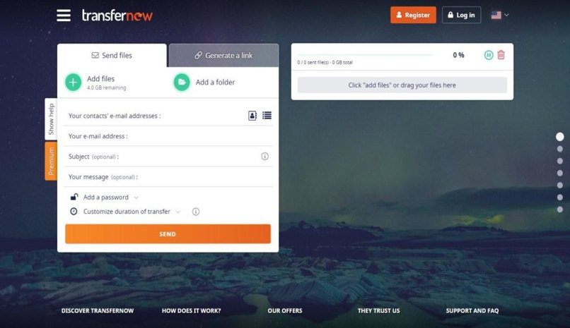 descubre envio archivos pesados wetransfer