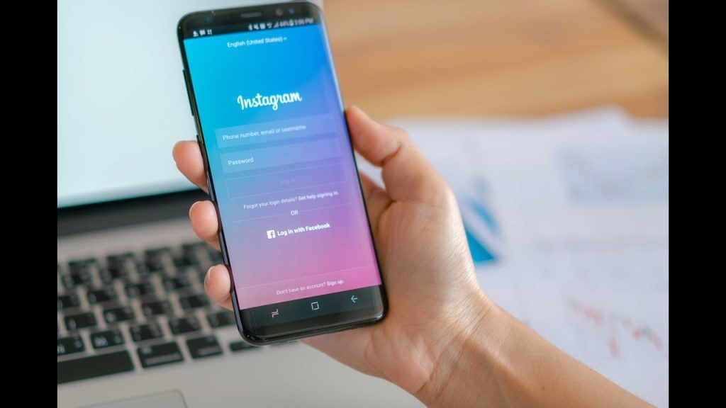 cuenta Instagram desde un móvil