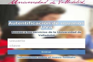 Cómo acceder al correo electrónico de los alumnos de la Universidad de Valladolid o UVA