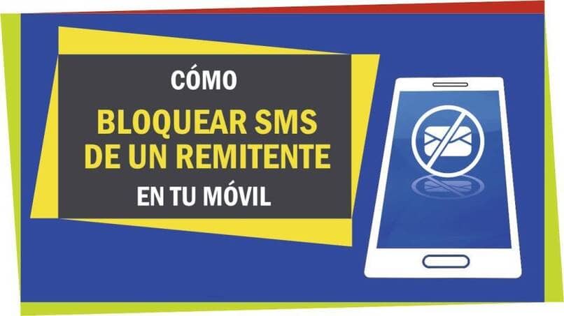 mensajes sms bloqueados desde el movil