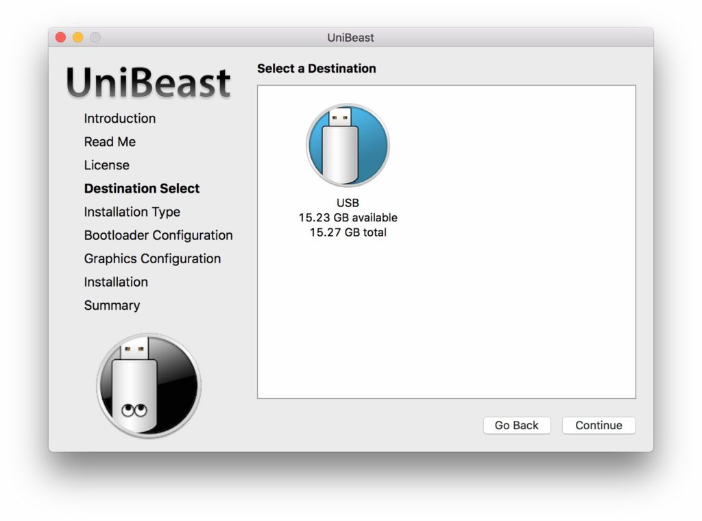 Cómo Crear una Unidad de Memoria Extraíble de Arranque con UniBeast