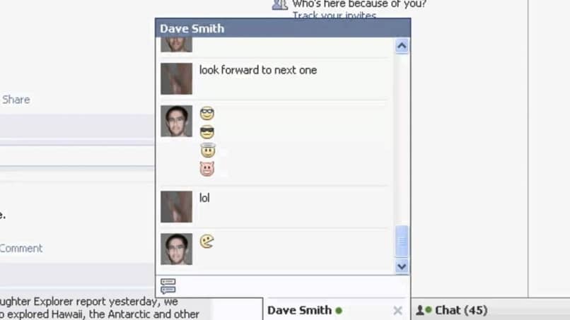 emoticones y emojis facebook