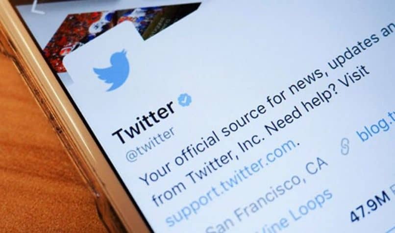 desarrollador twitter propio cuenta en movil