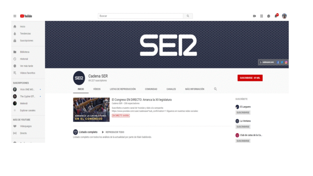 ¿Cómo Escuchar la Cadena SER en Directo?