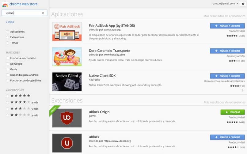 como bloquear aplicaciones en google chrome