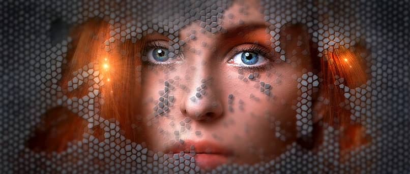 puntos semitono color photo