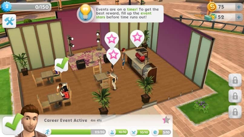 juego de the sims mobile en android