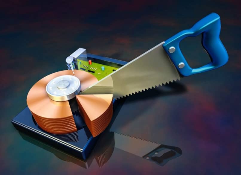 disco fisico varios virtuales