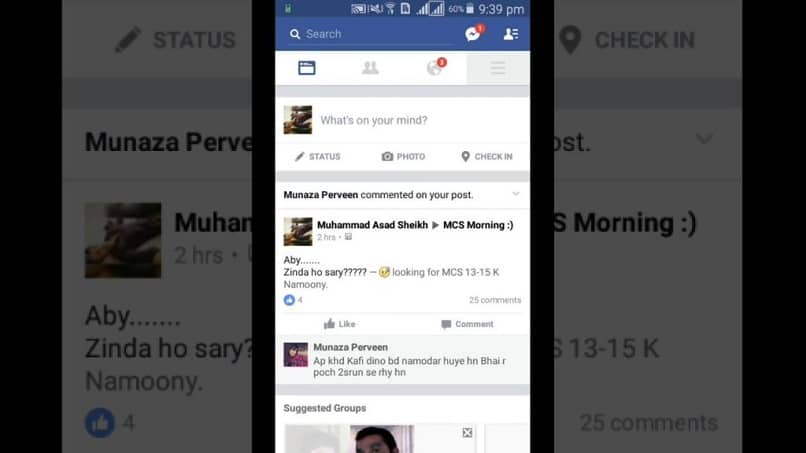 escoger foto en facebook